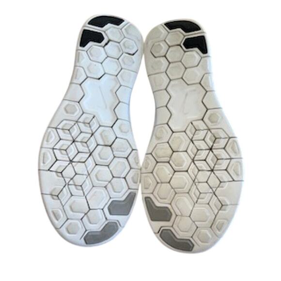 Nike Free RN Distance Women’s sz 10 White/Grey Running Sneakers - Picture 9 of 11